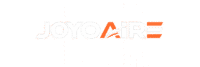 JOYOAIRE HVAC logo in white and orange for aluminum air diffuser manufacturing brand.